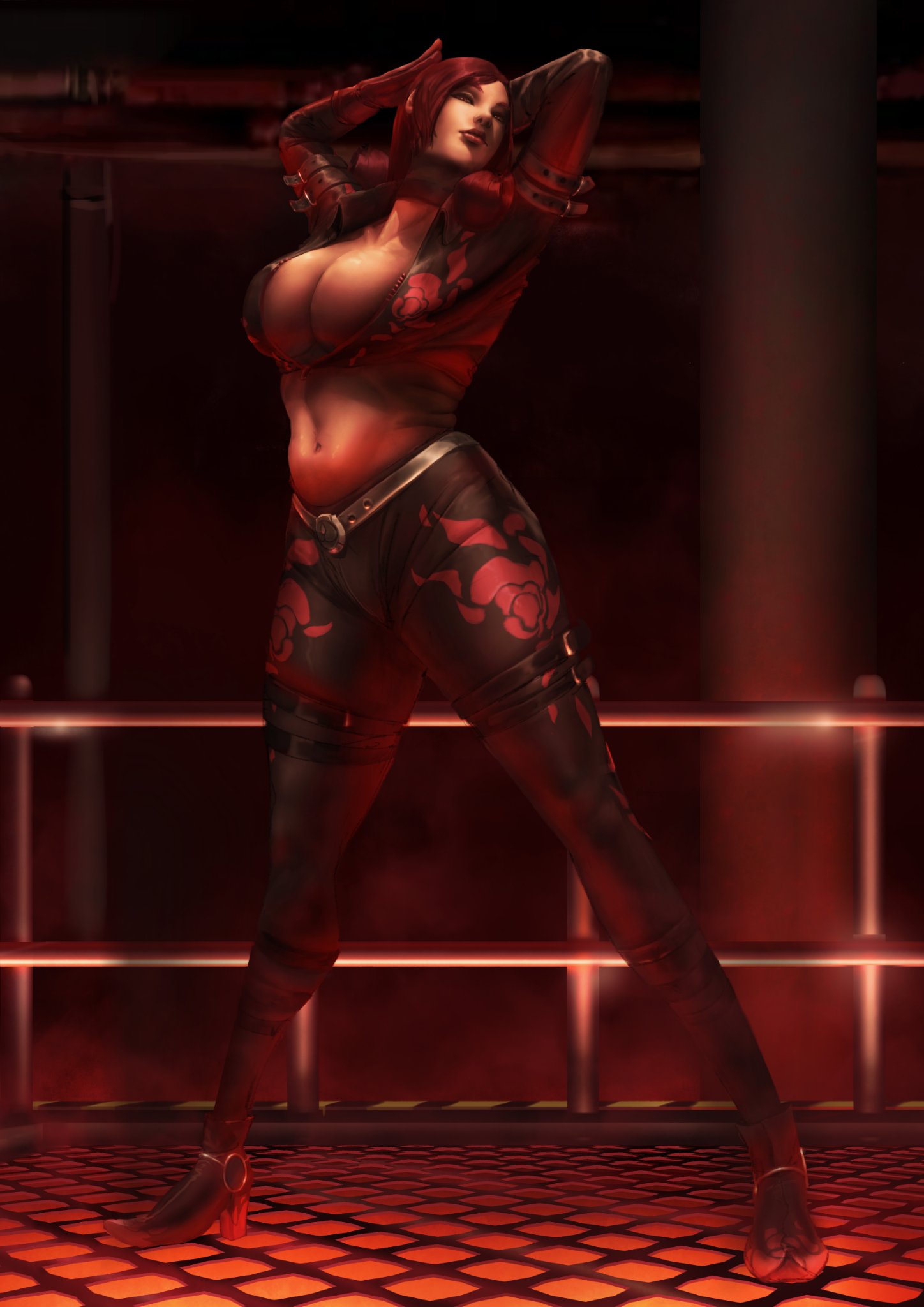 Lien Neville (King Of Fighters) Rule 34 Image