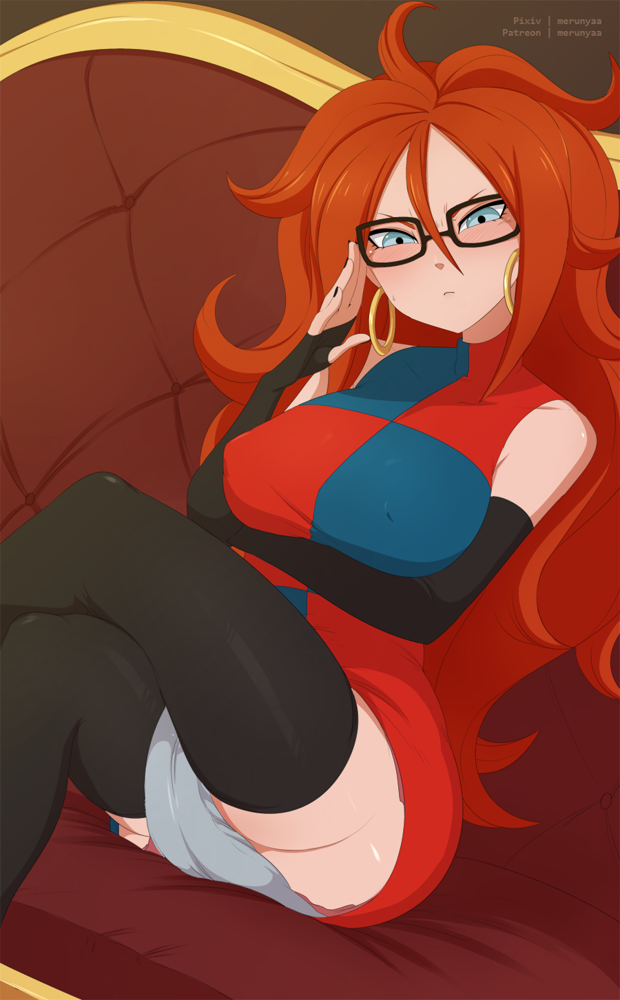 Android 21 (Dragon Ball) Rule 34 Image