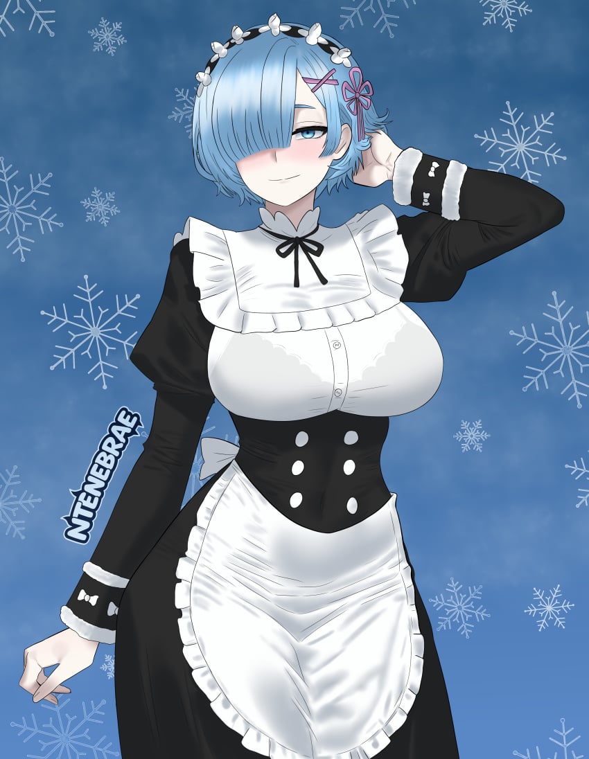 Rem (Re:Zero) Rule 34 Image