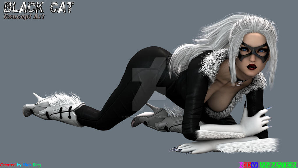 Black Cat (Marvel) Rule 34 Image