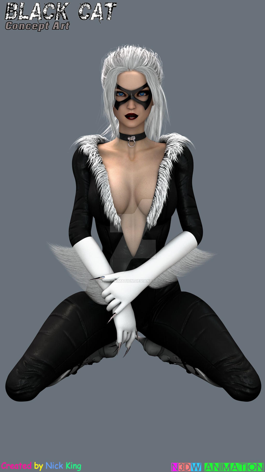 Black Cat (Marvel) Rule 34 Image
