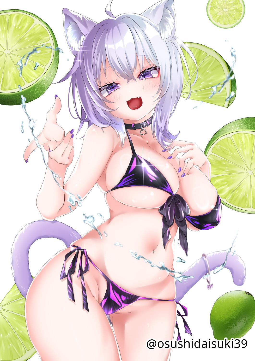 Nekomata Okayu (Hololive) Rule 34 Image