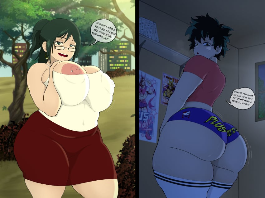 Inko Midoriya (My Hero Academia) Rule 34 Image