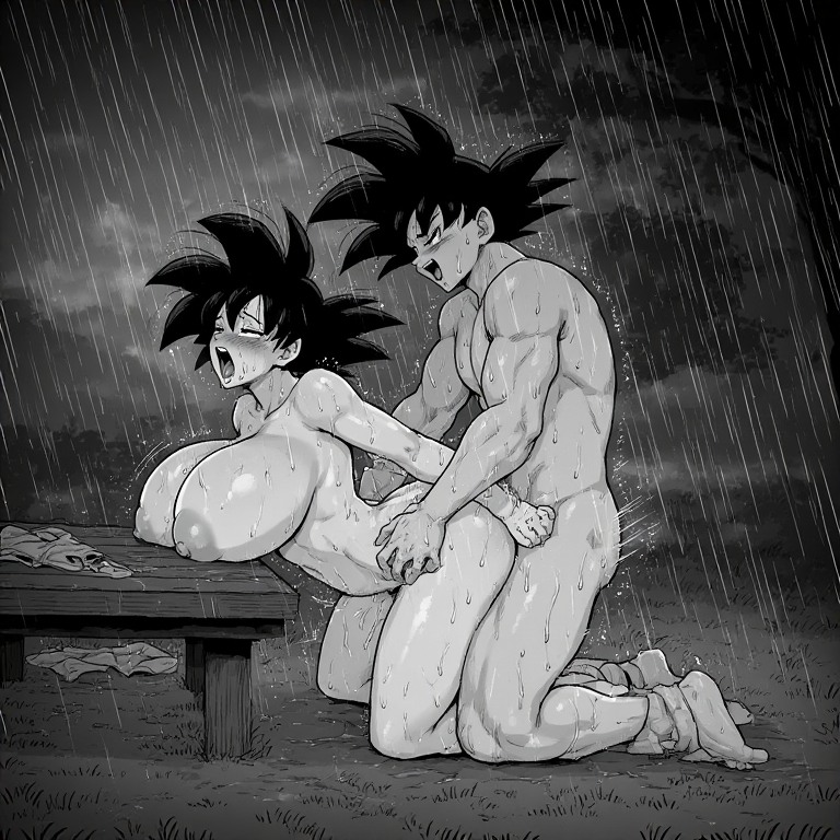 Female Goku (Dragon Ball) Rule 34 Image