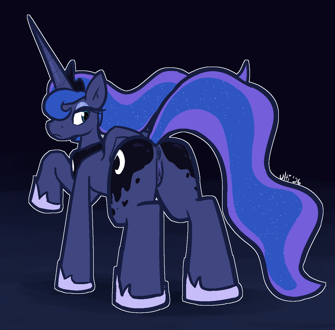Princess Luna (Mlp) Rule 34 Image