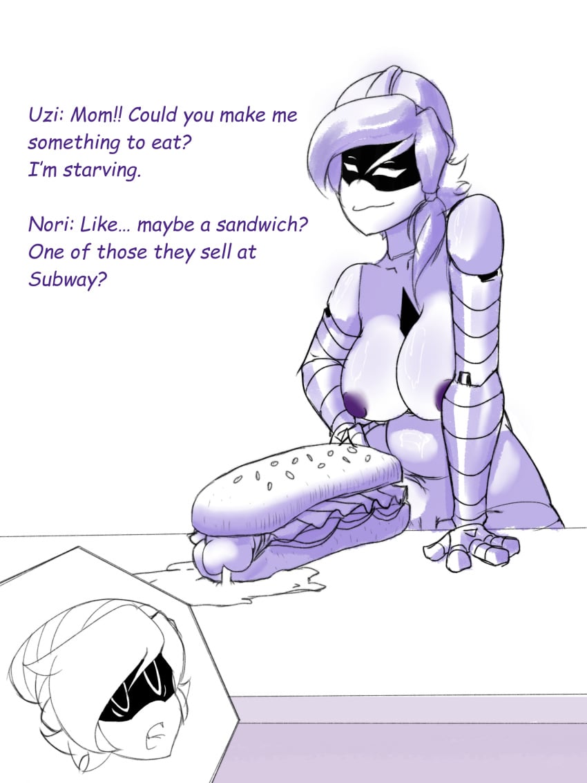 Nori (Murder Drones) Rule 34 Image
