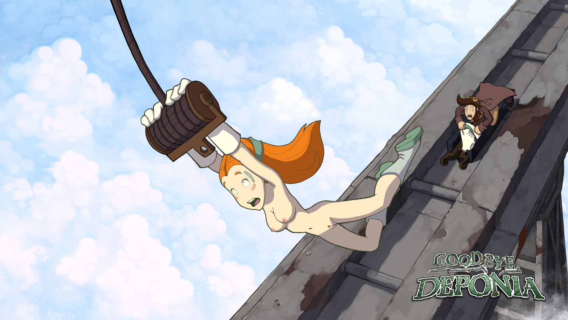 Goal (Deponia) Rule 34 Image