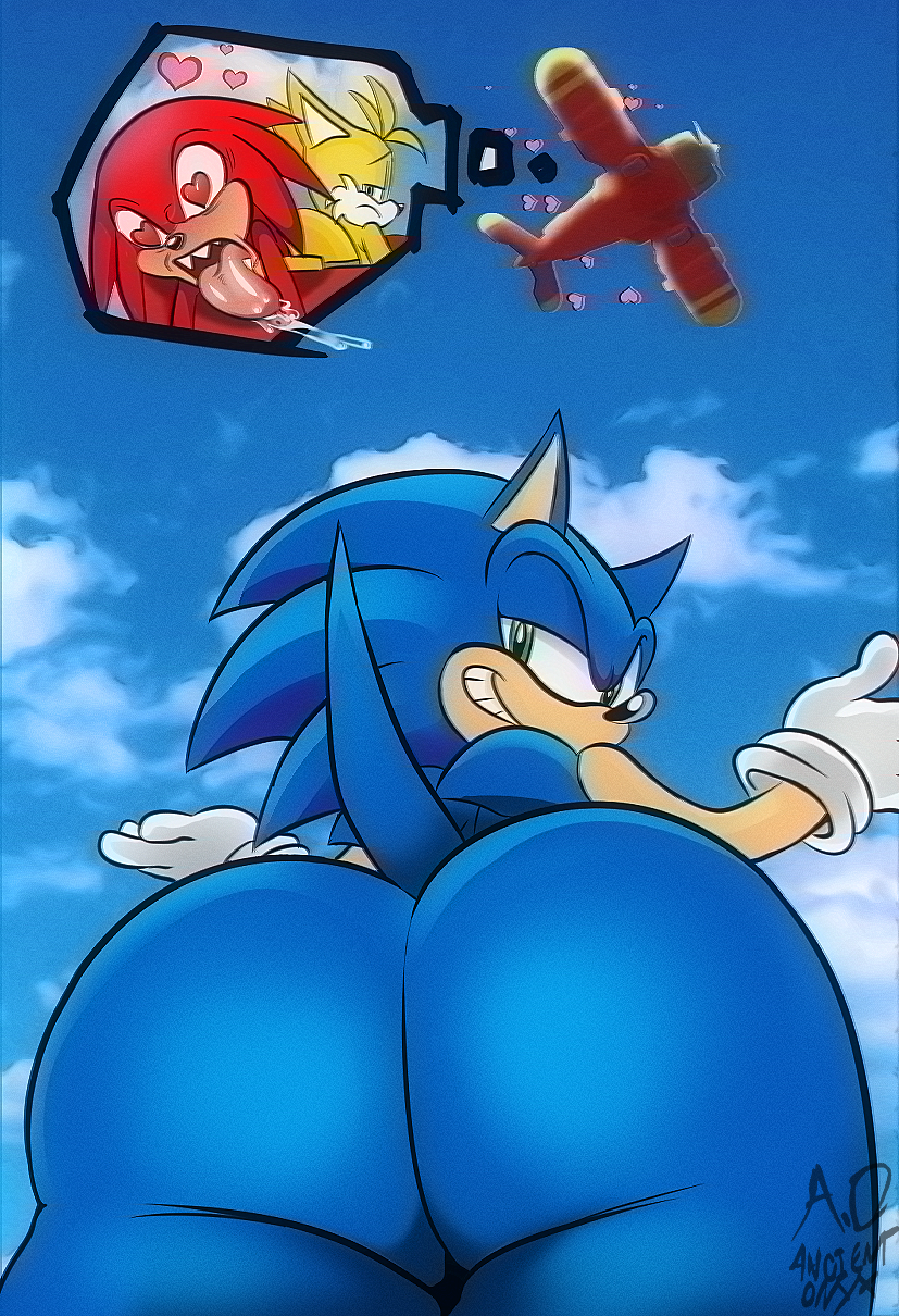 Knuckles The Echidna (Sonic (Series)) Rule 34 Image
