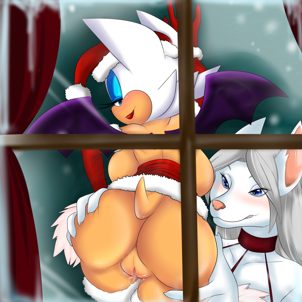 Rouge The Bat (Christmas) Rule 34 Image