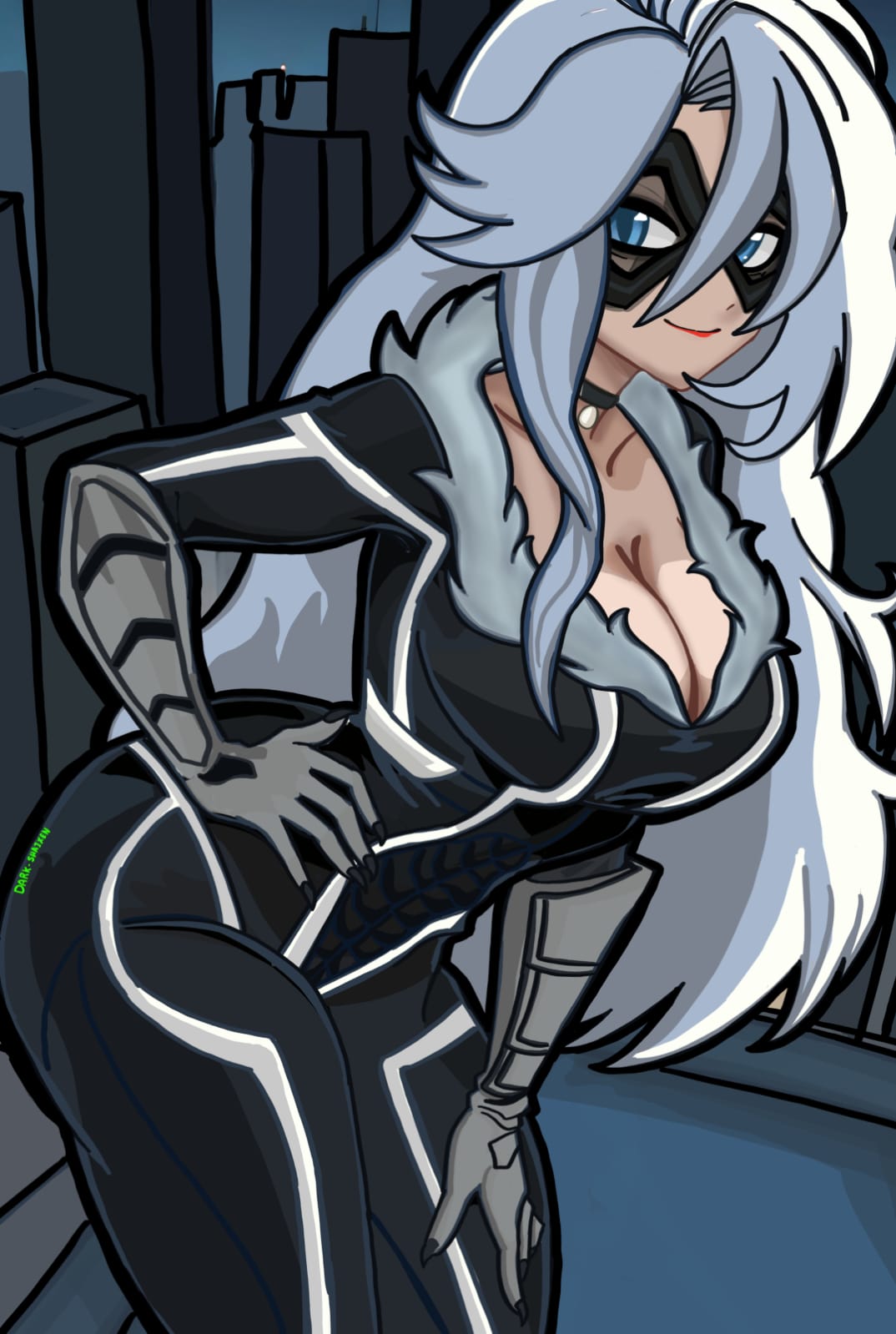 Black Cat (Marvel) Rule 34 Image