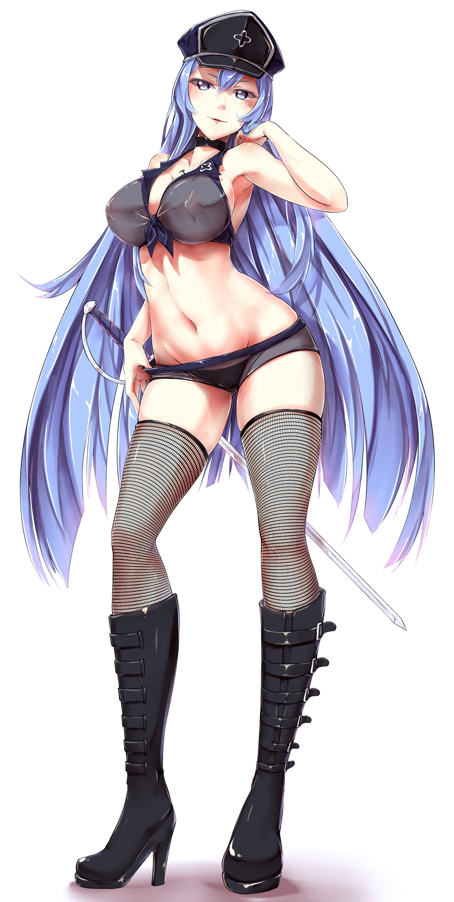 Esdeath (Akame Ga Kill!) Rule 34 Image