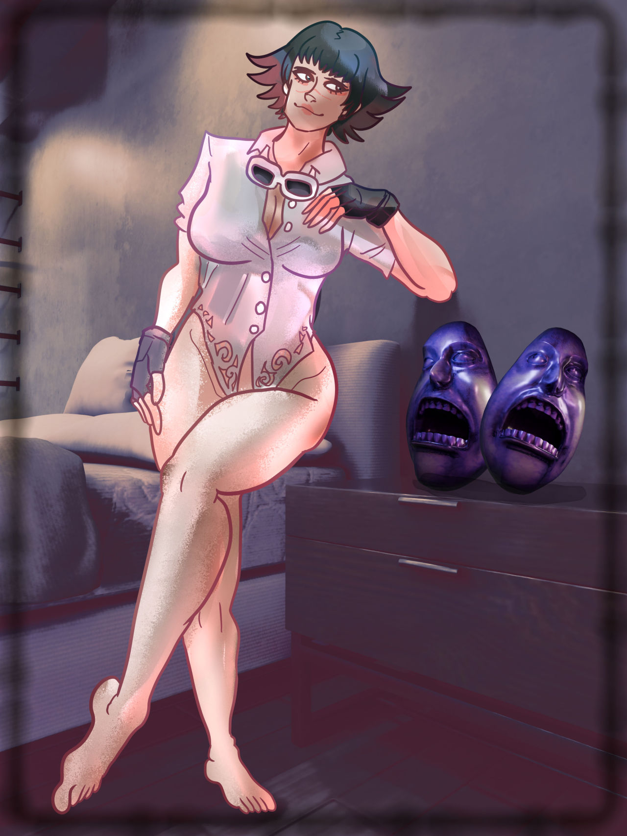 Lady (Devil May Cry) Rule 34 Image
