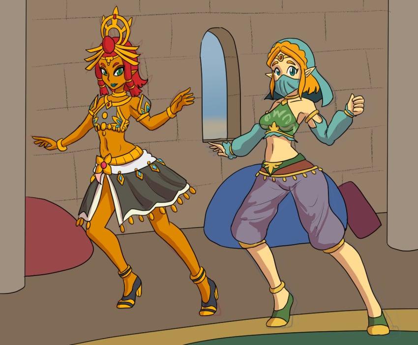 Gerudo Set (Zelda) Rule 34 Image