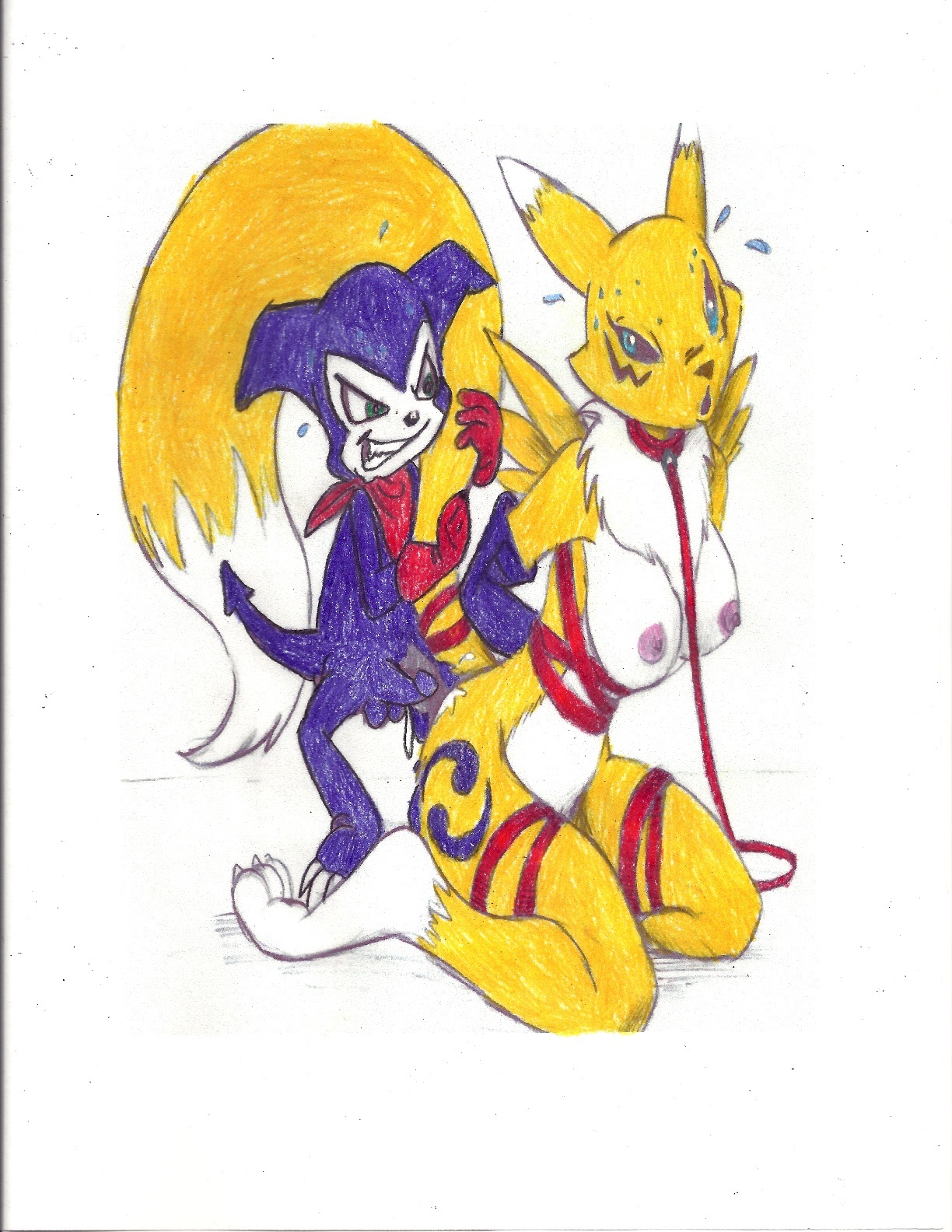 Impmon (Digimon) Rule 34 Image