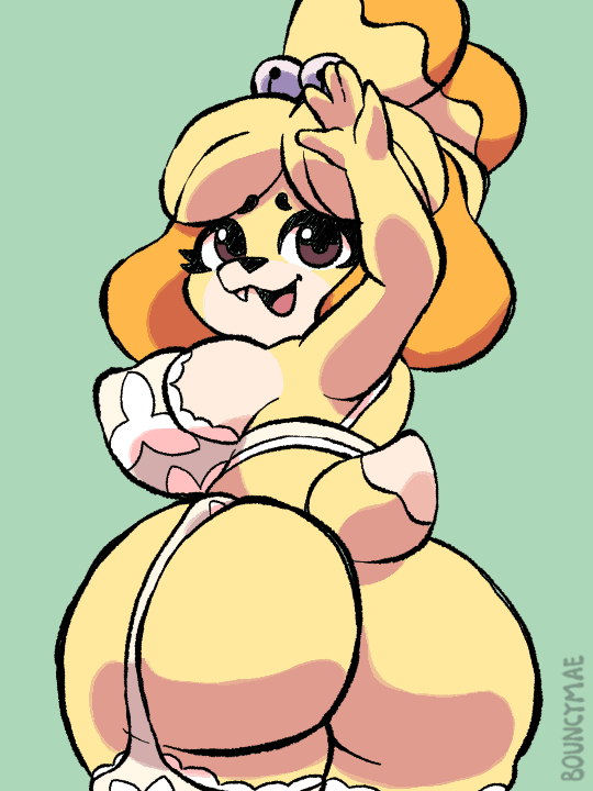 Isabelle (Animal Crossing) Rule 34 Image