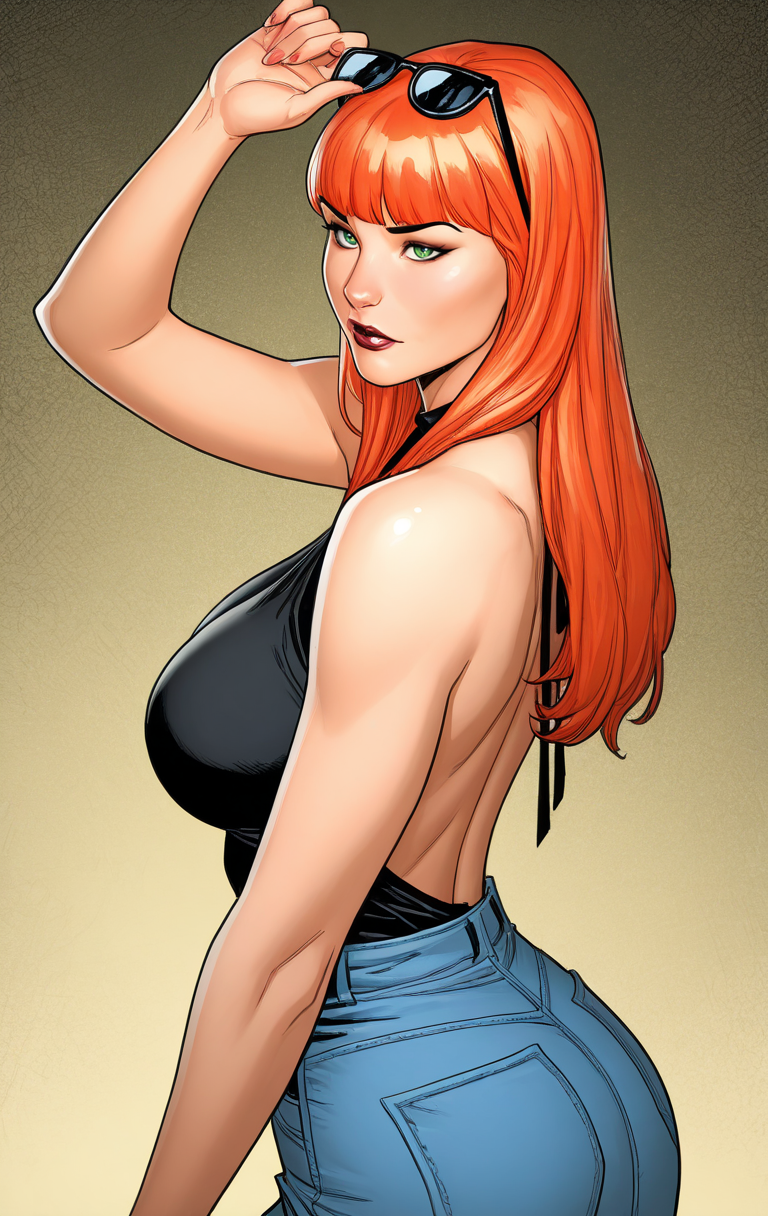 Mary Jane Watson (Marvel) Rule 34 Image