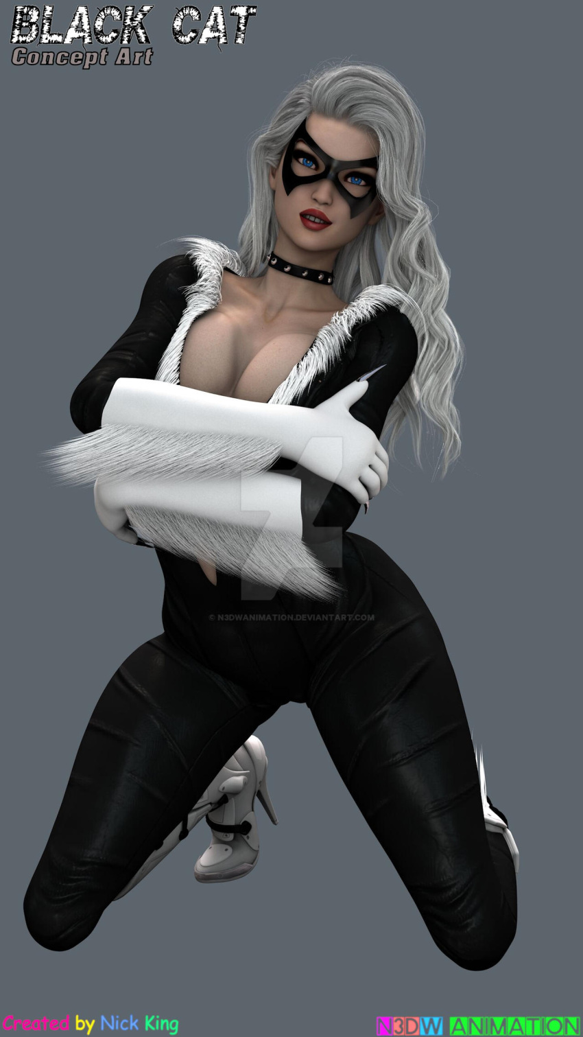 Black Cat (Marvel) Rule 34 Image