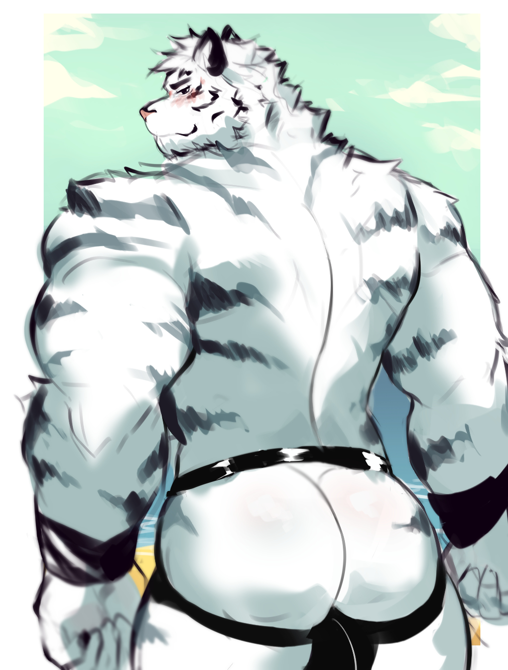 Mountain (Arknights) Rule 34 Image