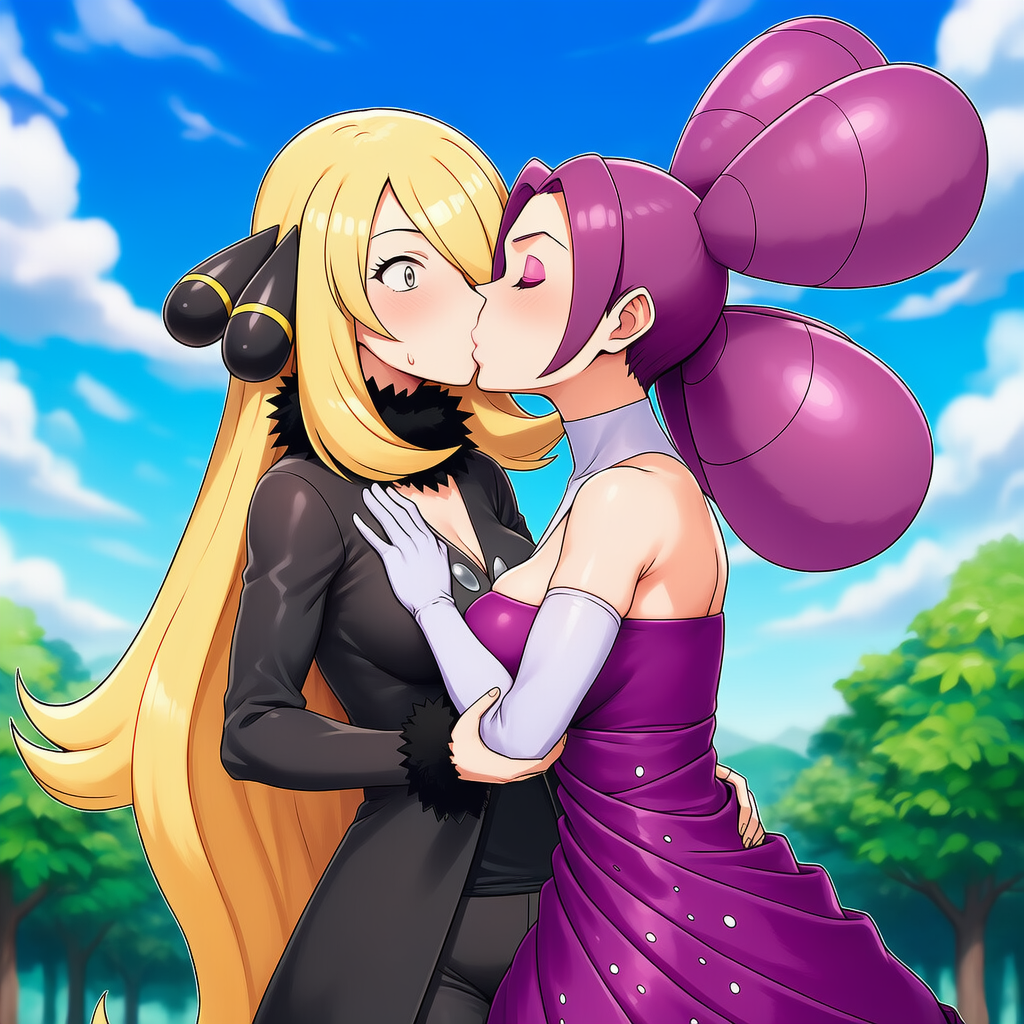 Cynthia (Pokemon) Rule 34 Image