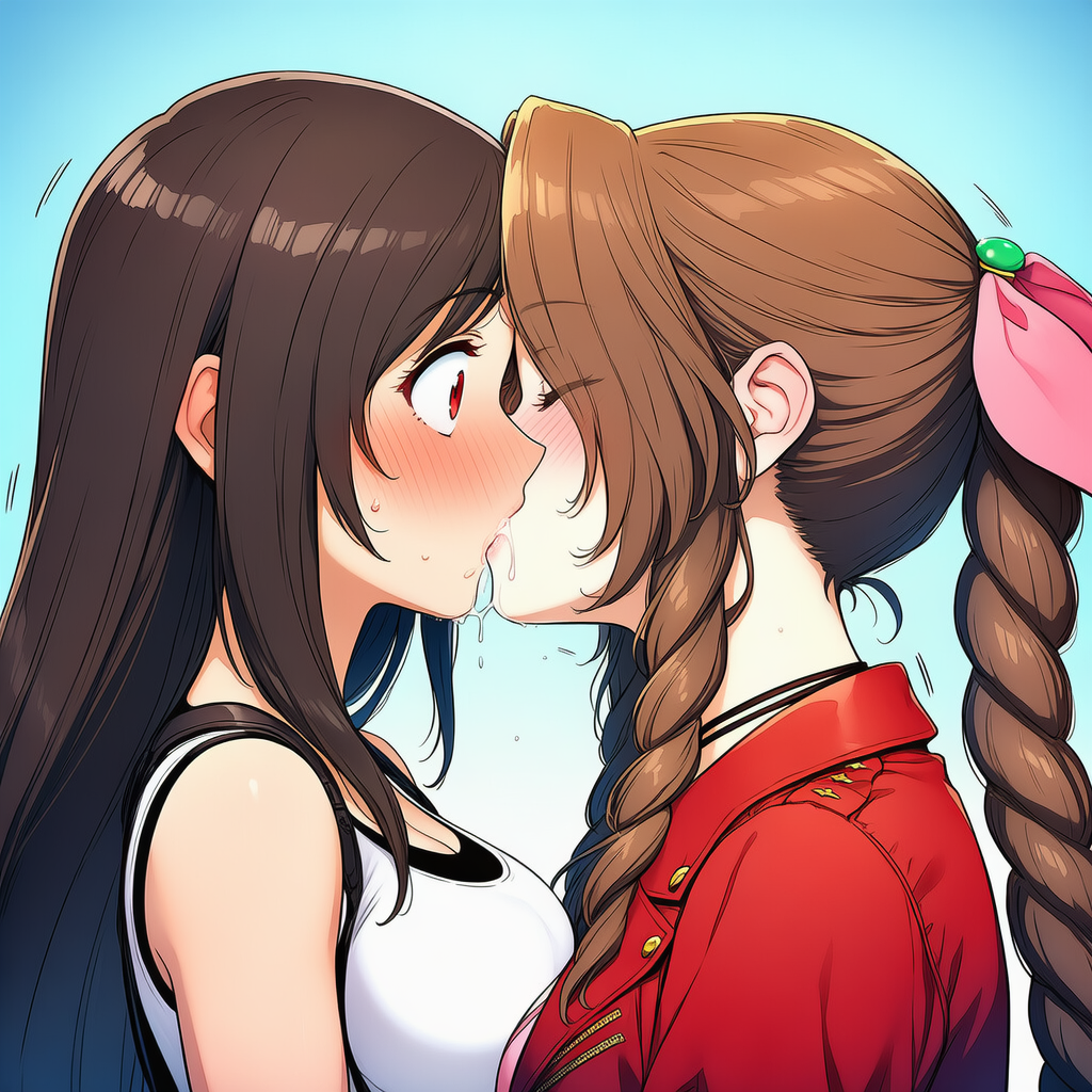 Aerith Gainsborough (Final Fantasy) Rule 34 Image