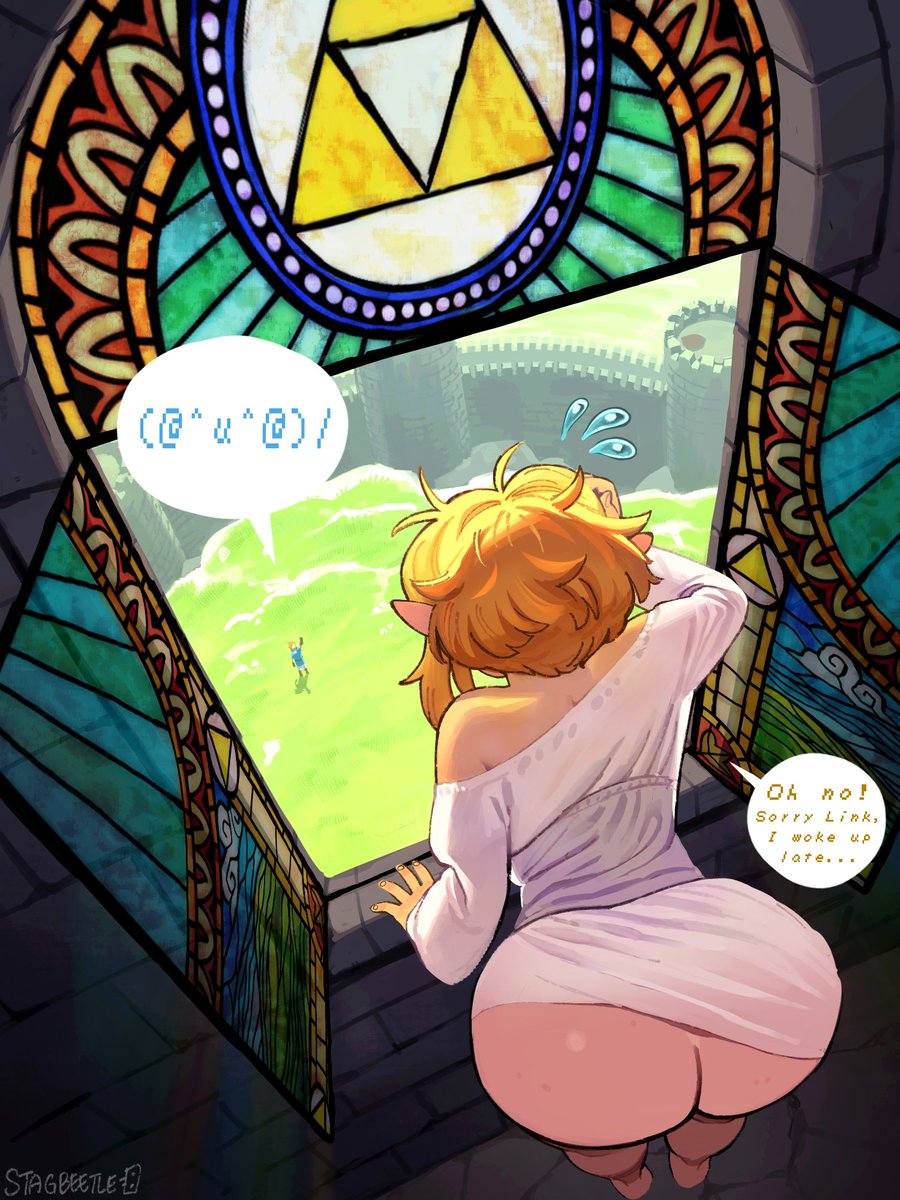 Princess Zelda (Breath Of The Wild) Rule 34 Image