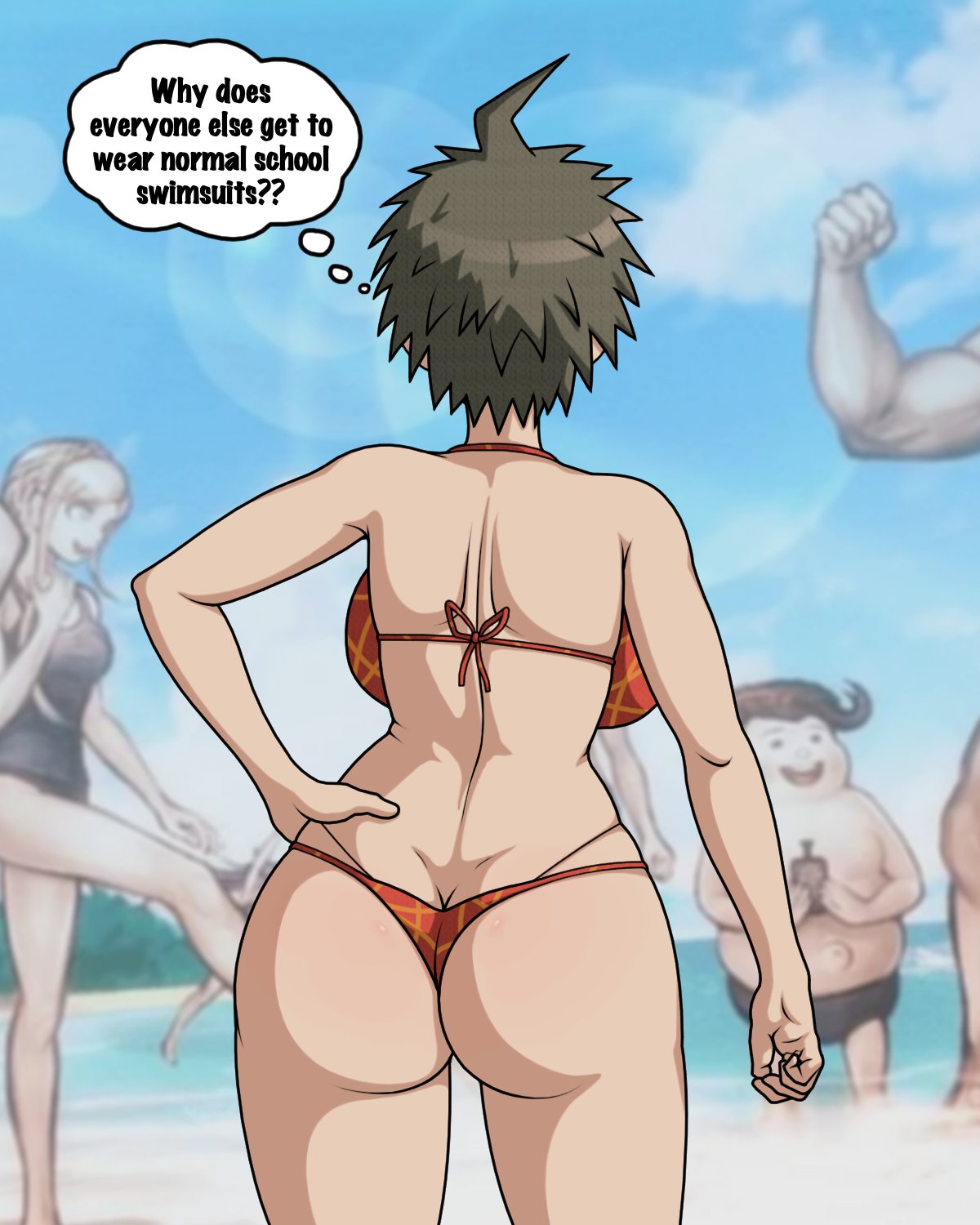 Hinata Hajime (Danganronpa) Rule 34 Image