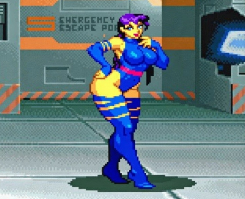 Psylocke (Marvel) Rule 34 Image