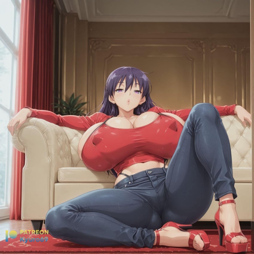 Kaoru Enma (Gyakuten Majo Saiban: Chijo Na Majo Ni Sabakarechau) Rule 34 Image