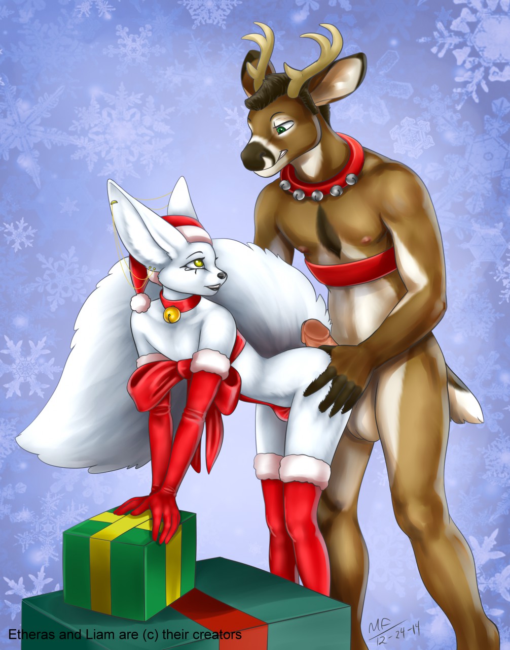 Etheras (Christmas) Rule 34 Image