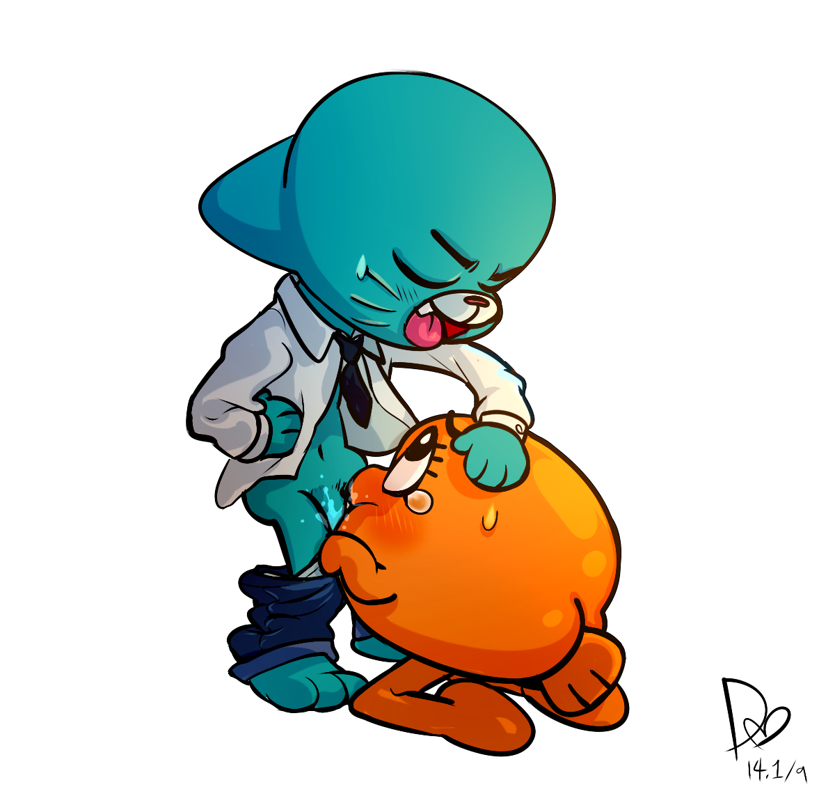 Darwin Watterson (Cartoon Network) Rule 34 Image