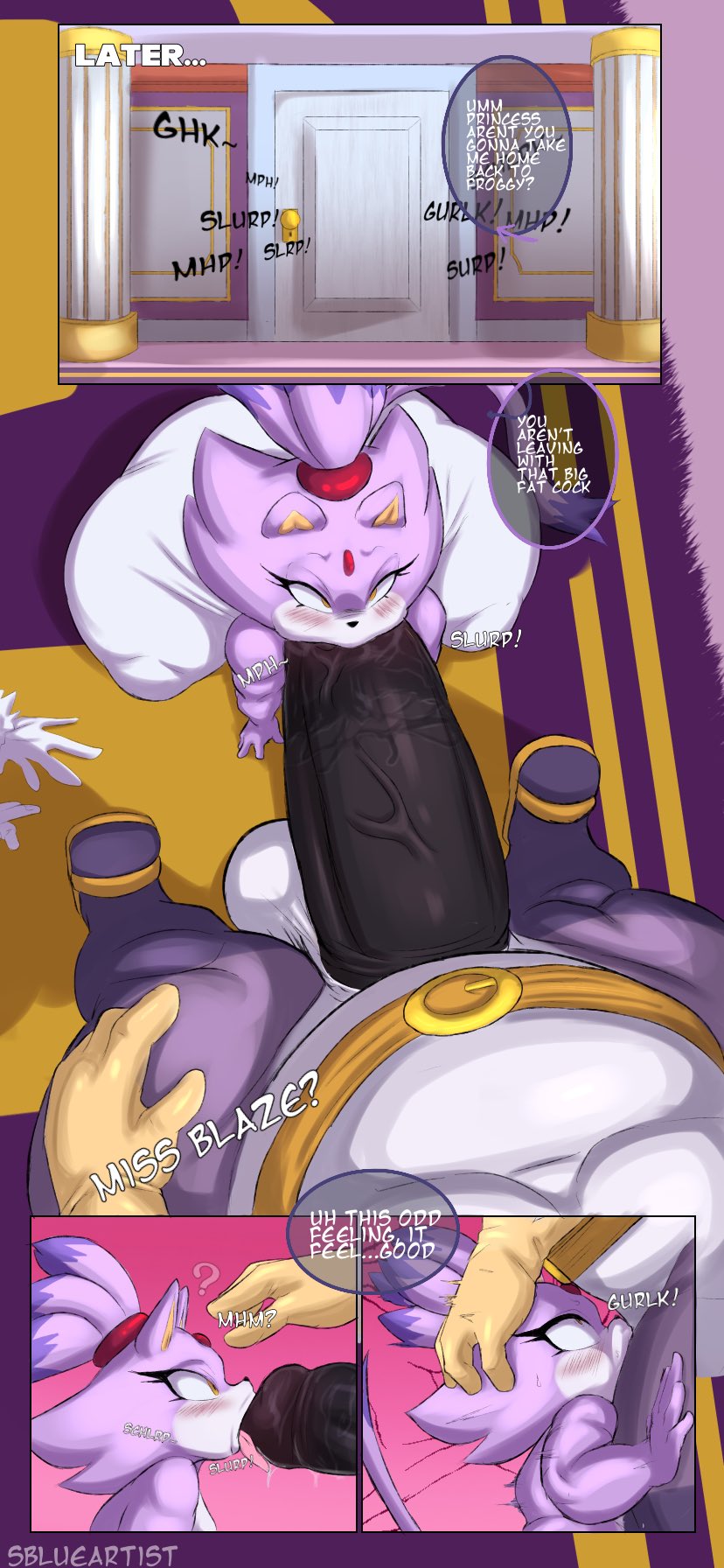 Big The Cat (Sega) Rule 34 Image