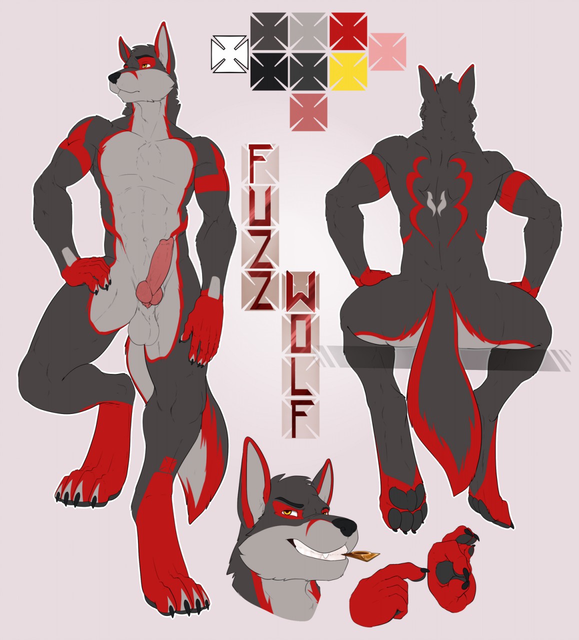 Fuzz-Wolf Rule 34 Image