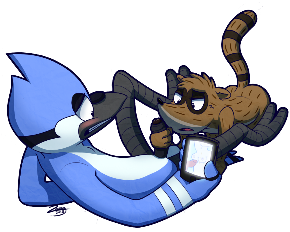 Mordecai (Cartoon Network) Rule 34 Image