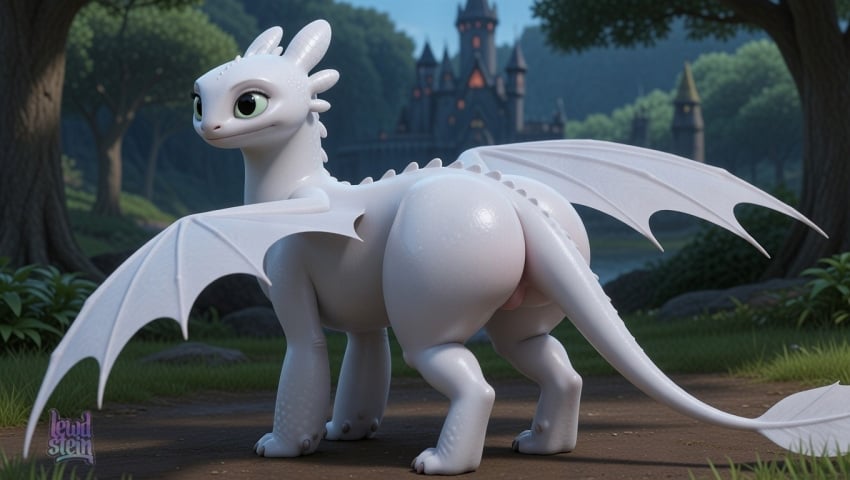 Light Fury (Dreamworks) Rule 34 Image