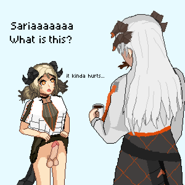 Ifrit (Arknights) Rule 34 Image