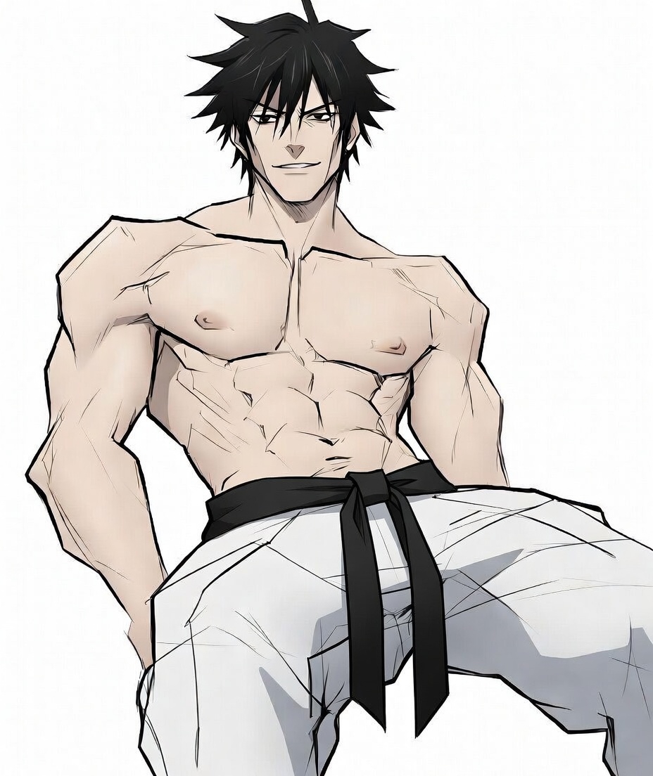 Shirtless (Male) Rule 34 Image