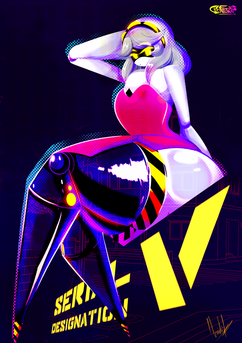 V (Murder Drones) Rule 34 Image
