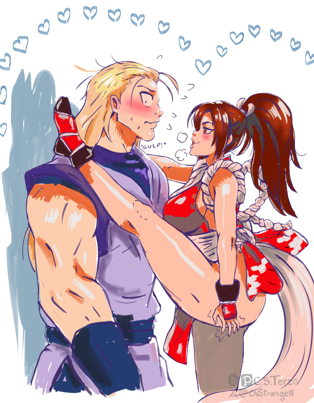 Andy Bogard (Fatal Fury) Rule 34 Image