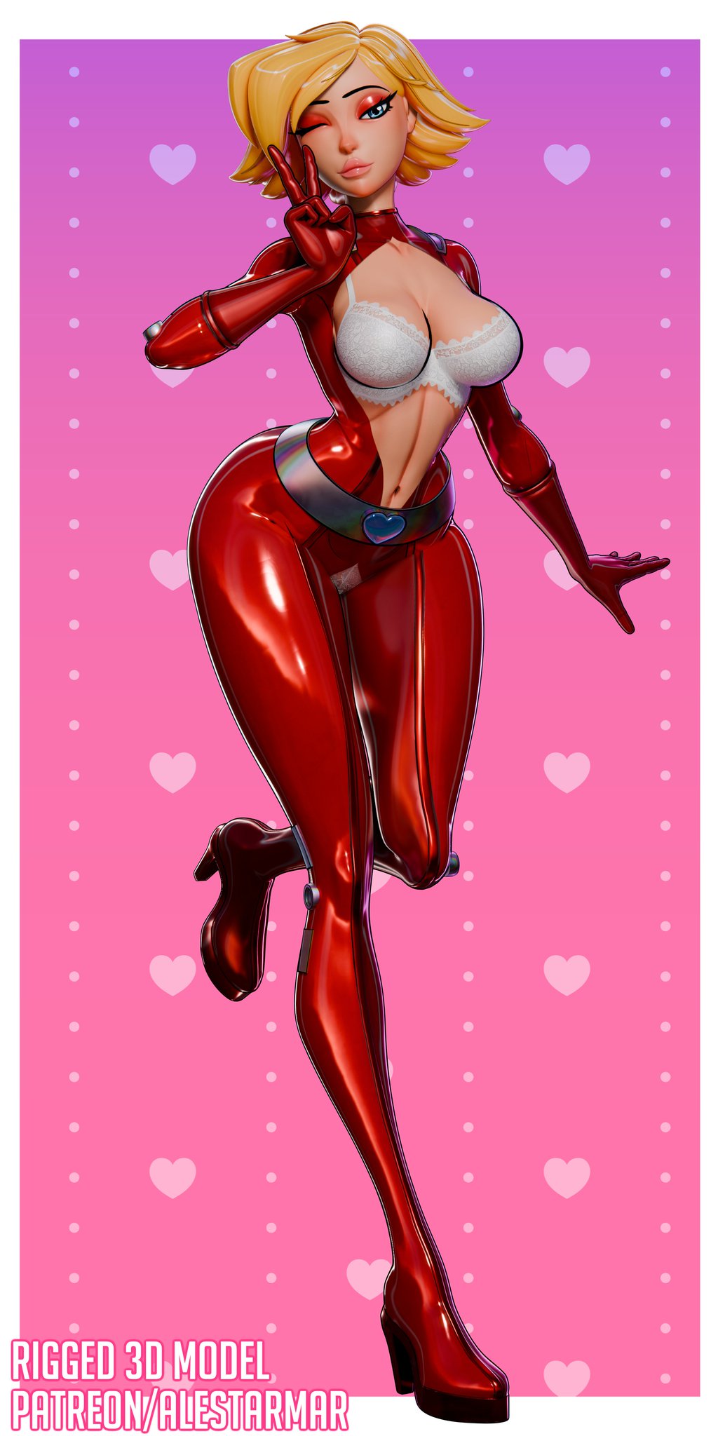 Clover (Totally Spies) Rule 34 Image