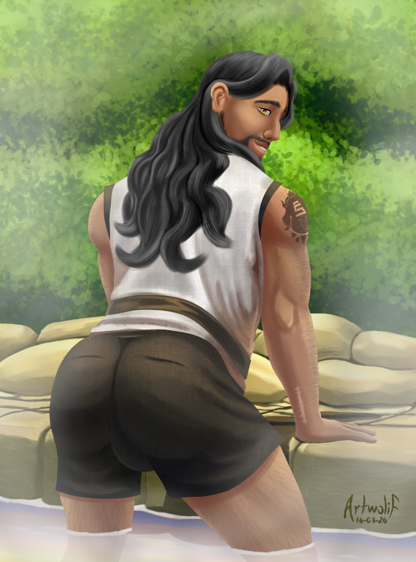 Big Ass (Male) Rule 34 Image