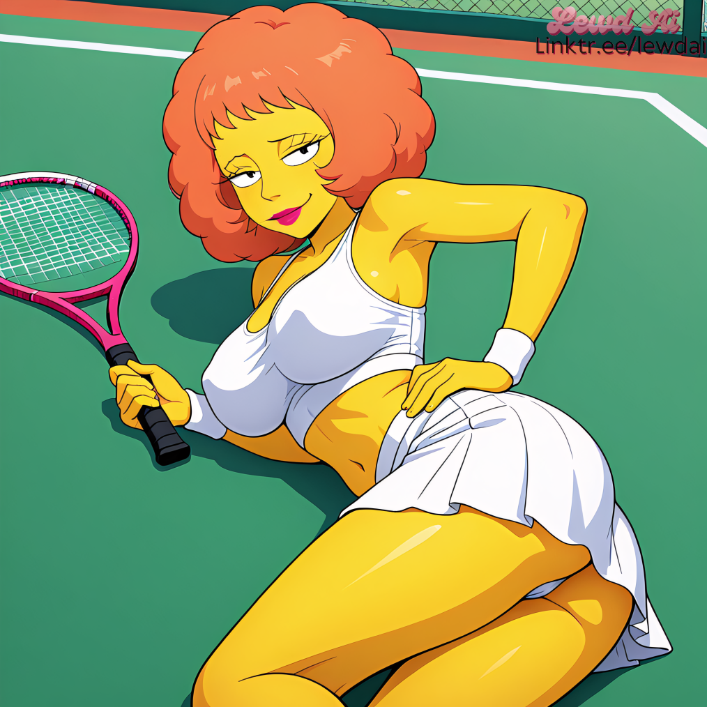 Maude Flanders (The Simpsons) Rule 34 Image