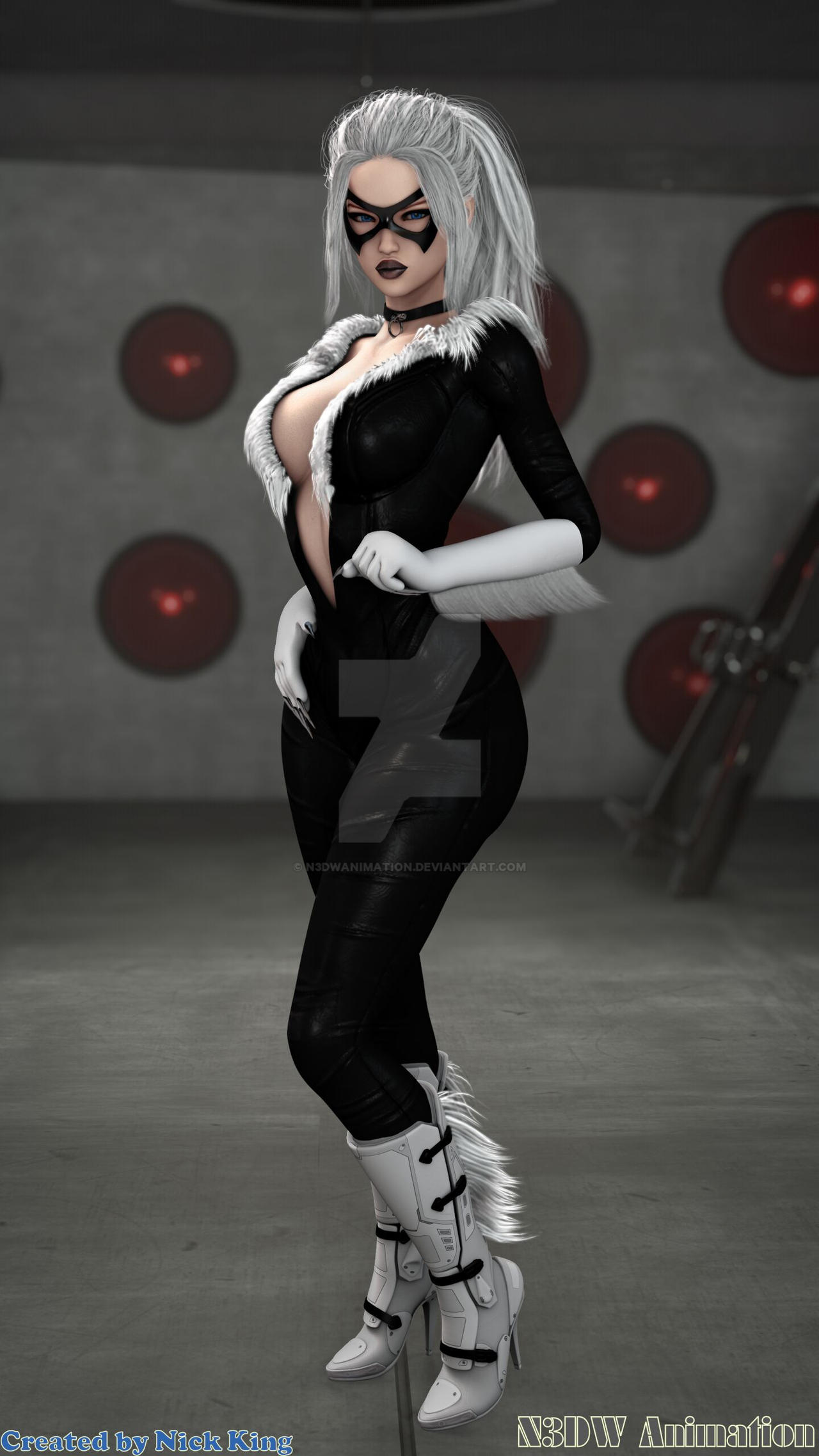 Black Cat (Marvel) Rule 34 Image