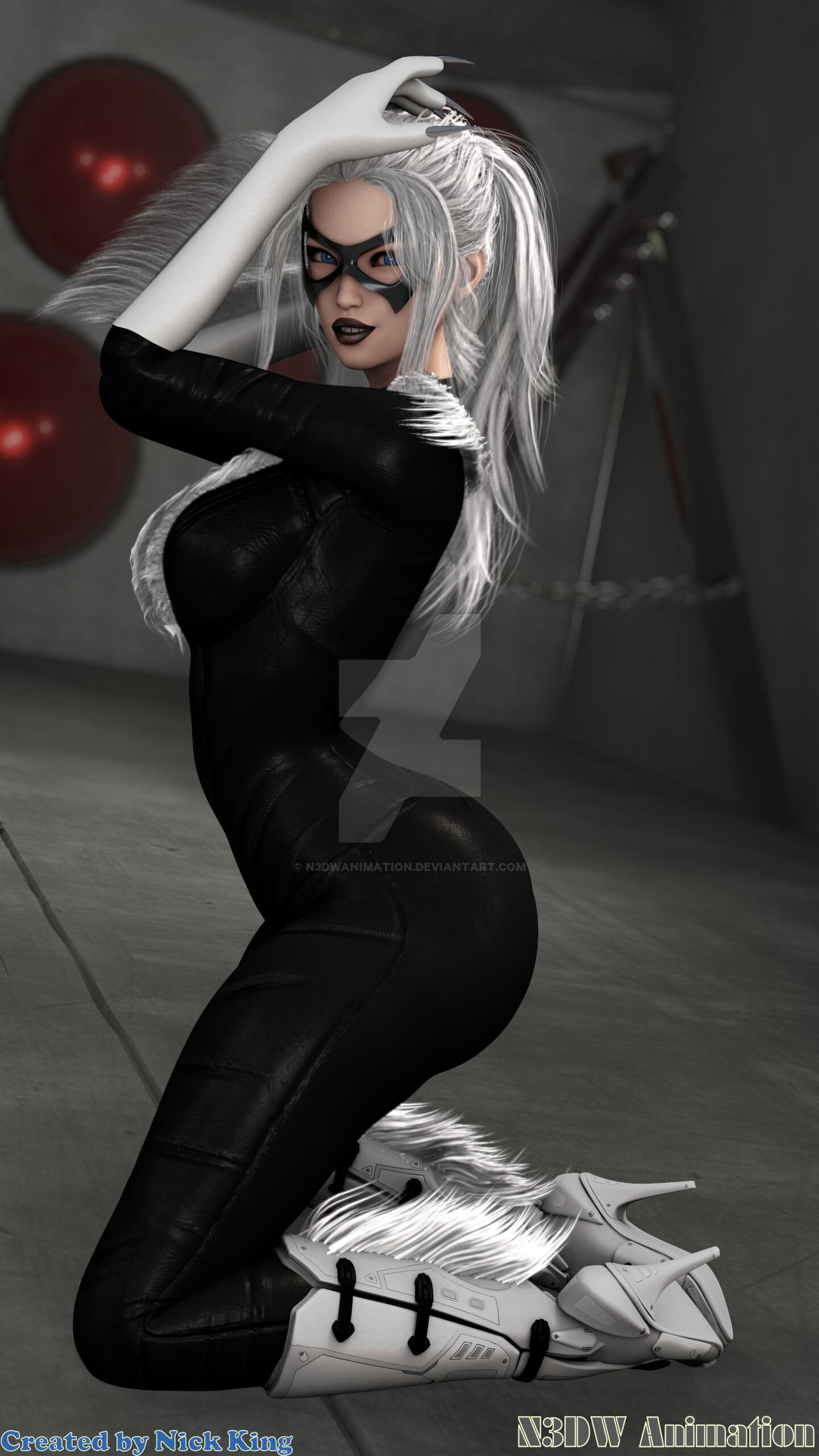 Black Cat (Marvel) Rule 34 Image