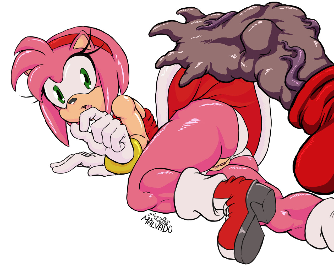 Amy Rose (Sega) Rule 34 Image