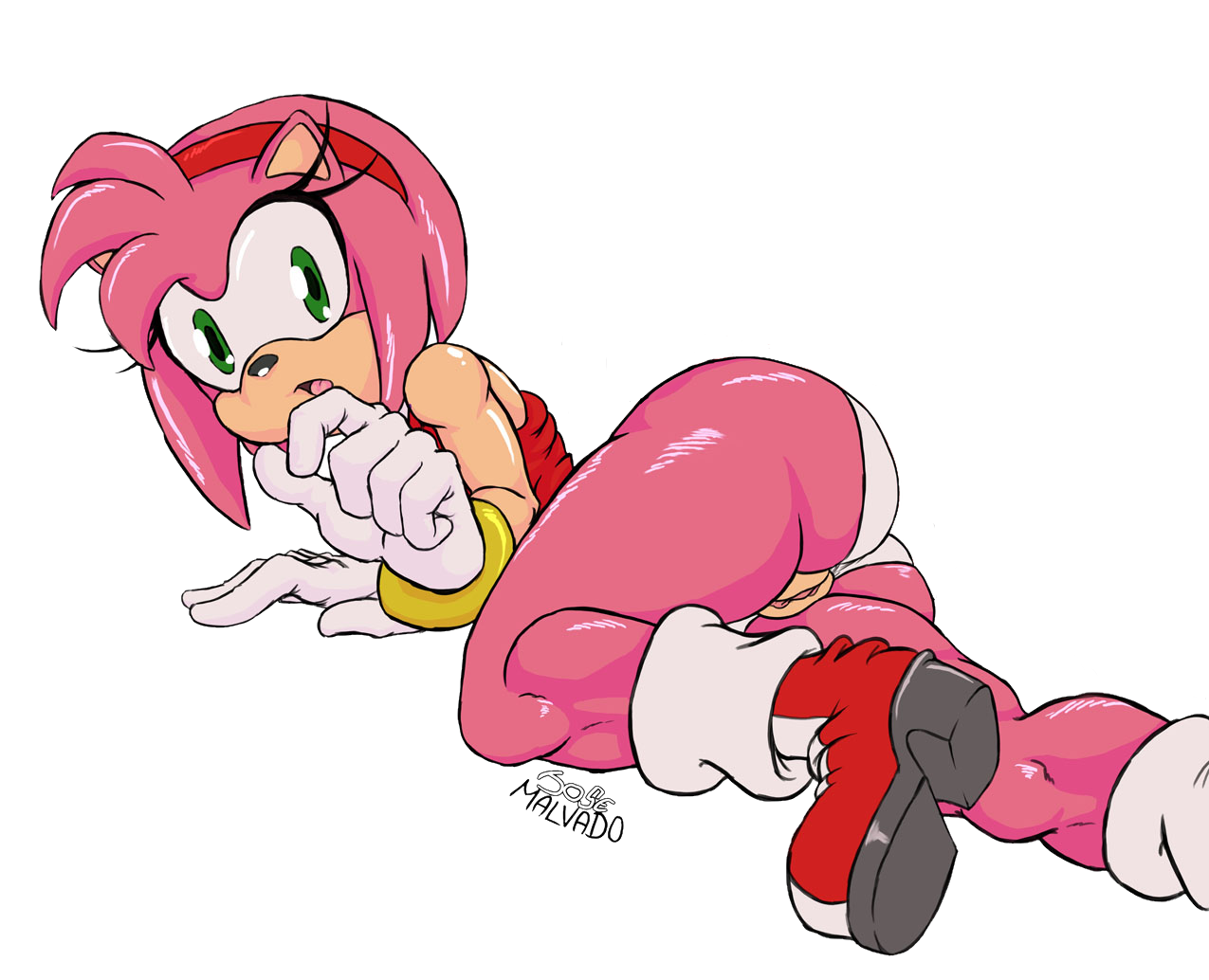 Amy Rose (Sega) Rule 34 Image