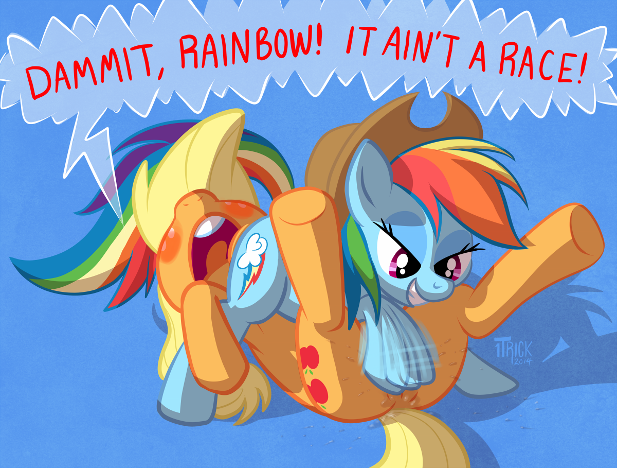 Applejack (Mlp) Rule 34 Image