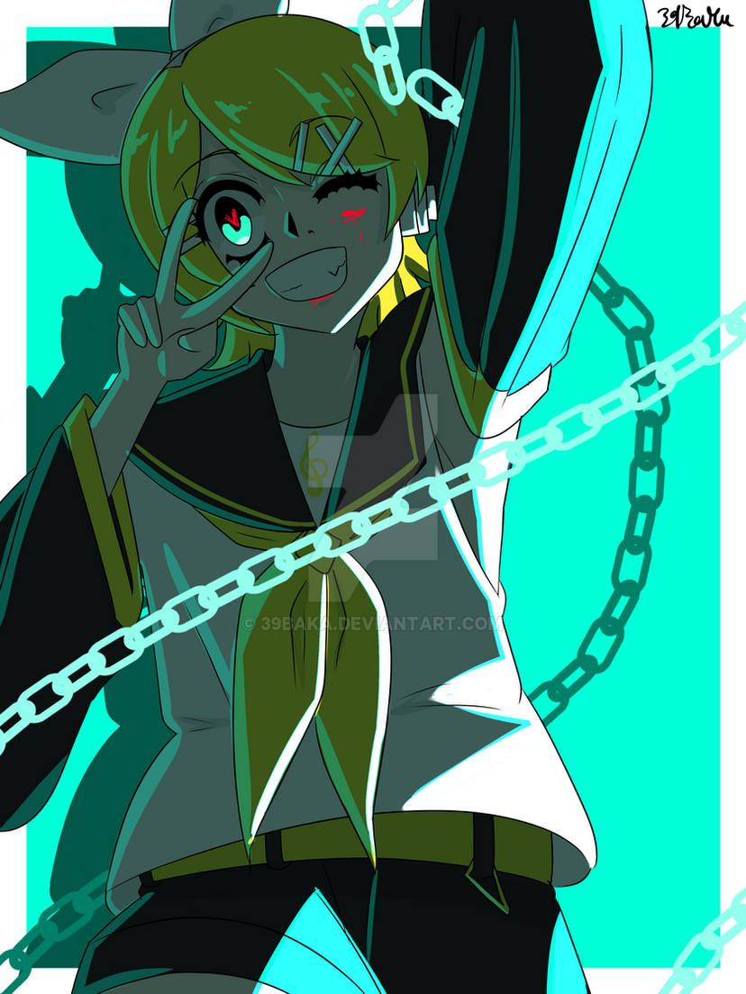 Kagamine Rin (Vocaloid) Rule 34 Image