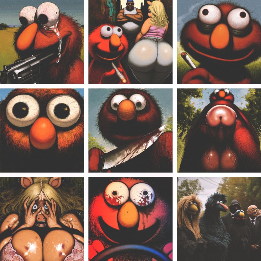Elmo Rule 34 Image