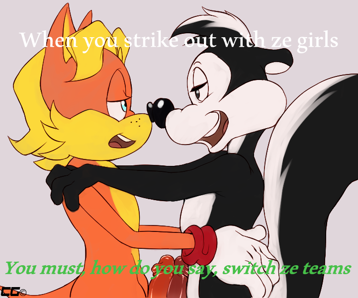 Pepe Le Pew (Antoine D'Coolette) Rule 34 Image