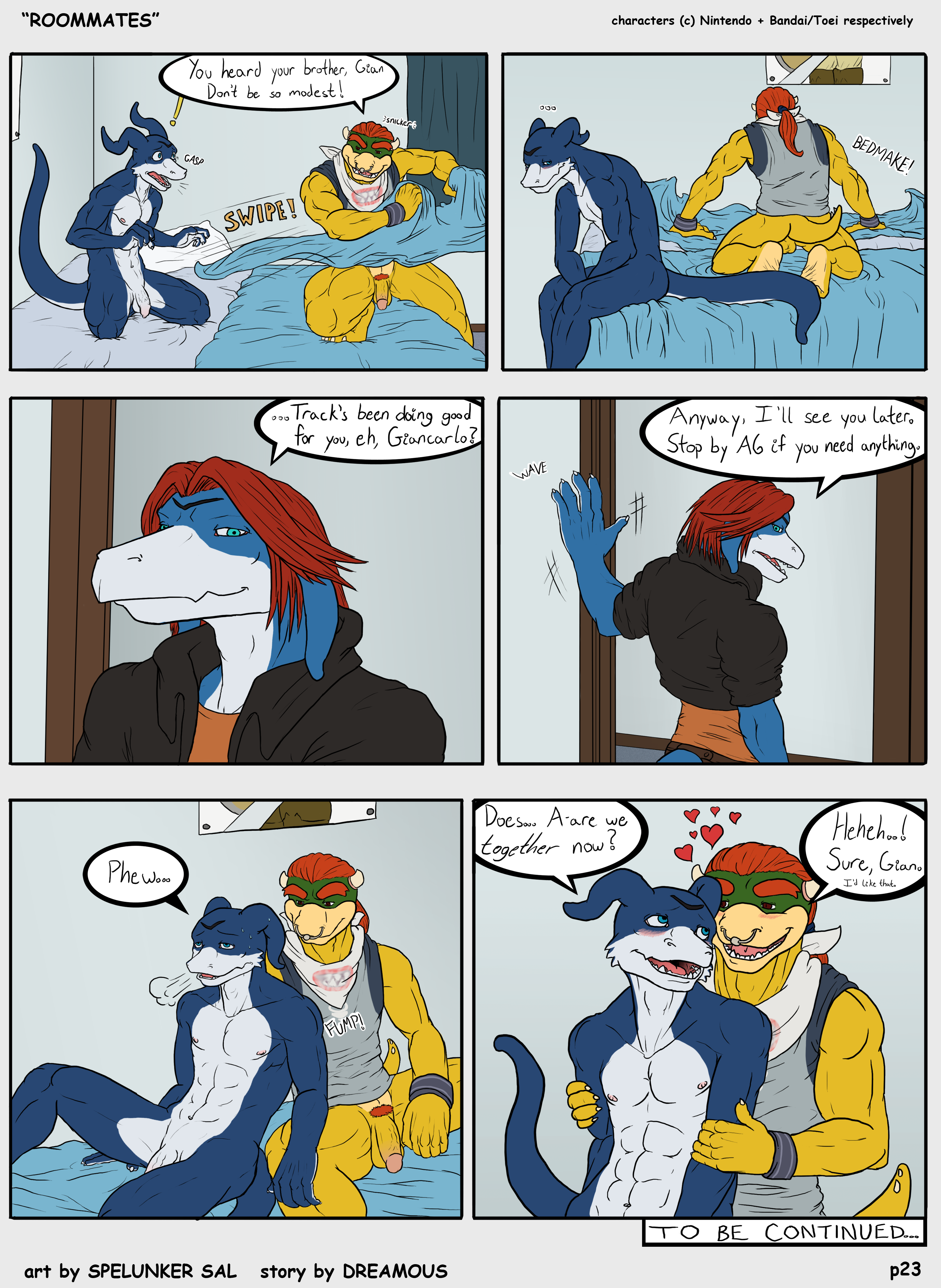 Bowser Koopa Junior (Roommates) Rule 34 Image